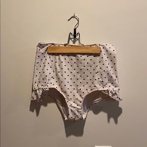 Kortni Jeane High-waisted swim bottoms